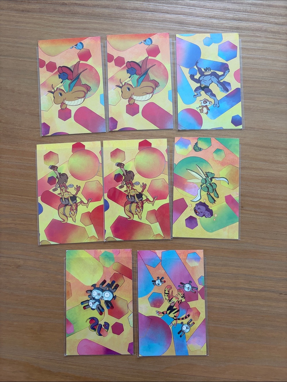 Pokemon TCG 151 Scarlet & Violet Mini Tin Art Cards 8 Cards